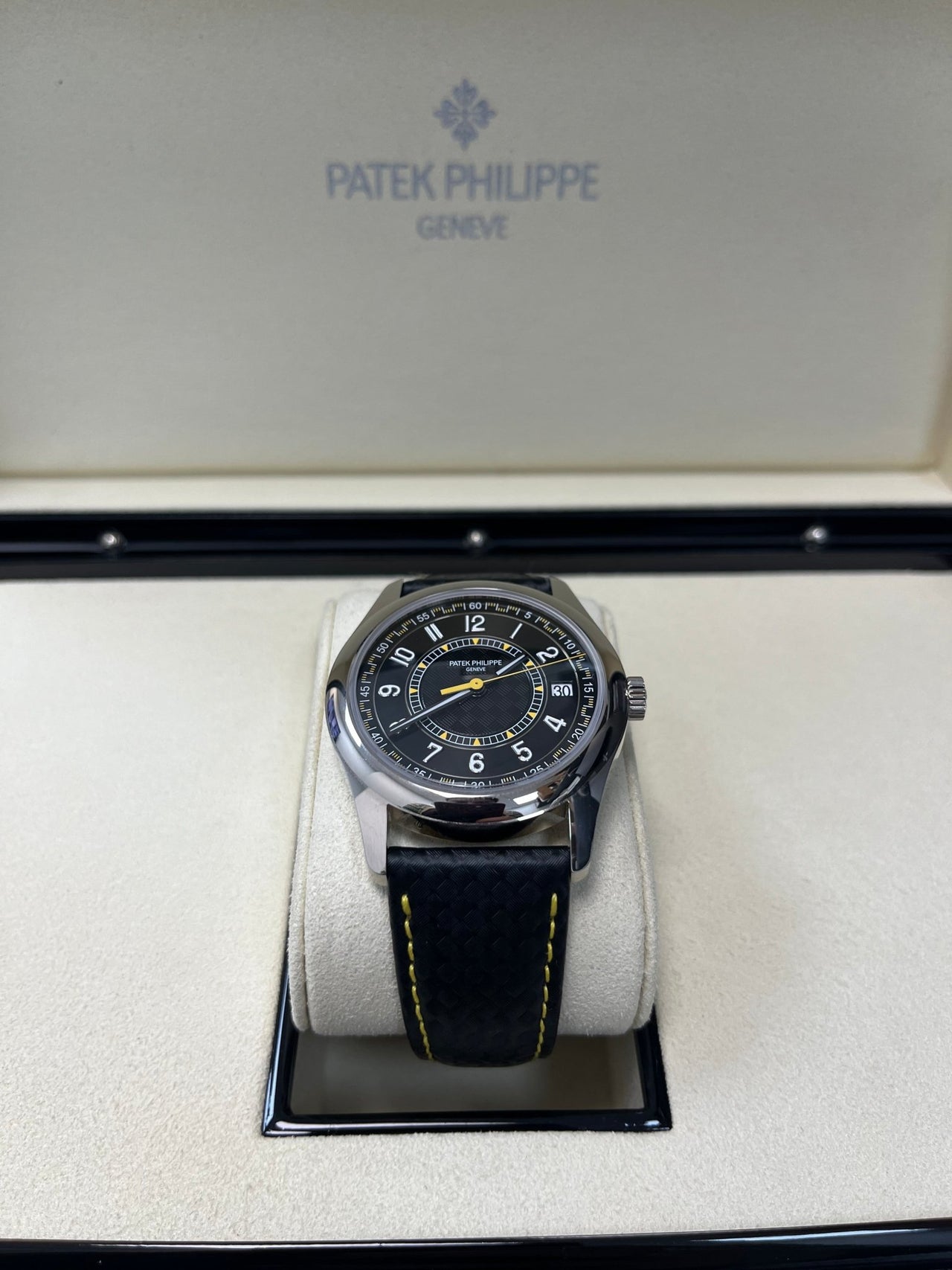 Patek Philippe Calatrava Date Sweep Seconds (Ref# 6007G - 001) - WatchesOff5thWatch