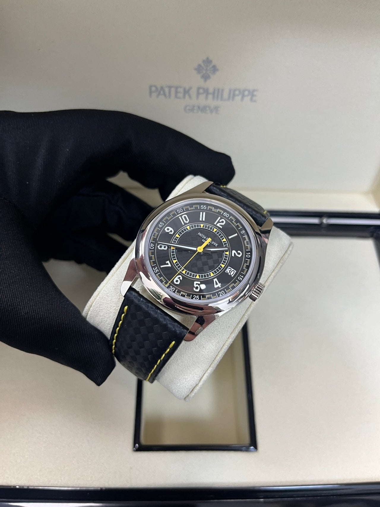 Patek Philippe Calatrava Date Sweep Seconds (Ref# 6007G - 001) - WatchesOff5thWatch