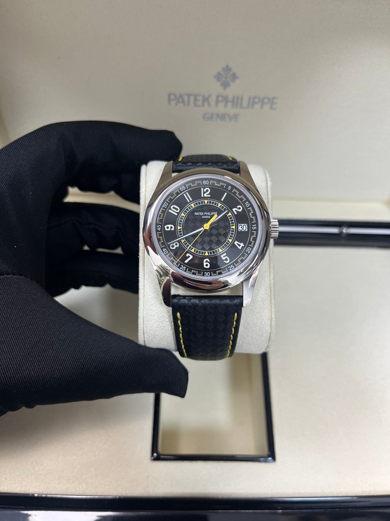 Patek Philippe Calatrava Date Sweep Seconds (Ref# 6007G - 001) - WatchesOff5thWatch