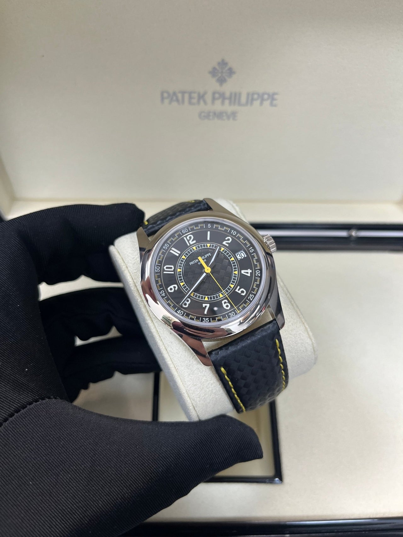 Patek Philippe Calatrava Date Sweep Seconds (Ref# 6007G - 001) - WatchesOff5thWatch