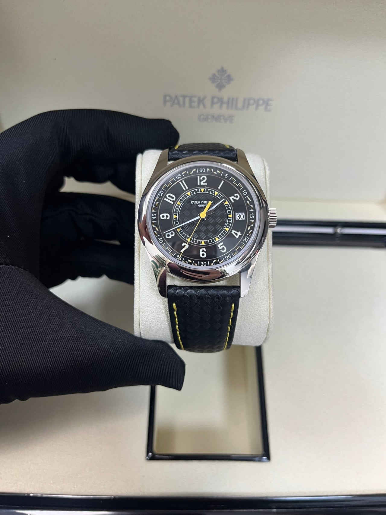 Patek Philippe Calatrava Date Sweep Seconds (Ref# 6007G - 001) - WatchesOff5thWatch