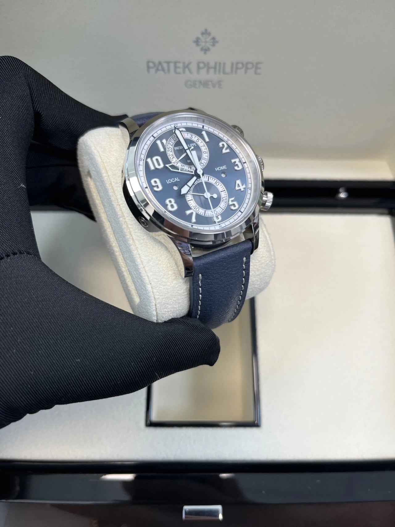 Patek Philippe Calatrava Pilot Travel Time Chronograph (Ref 5924G - 001) - WatchesOff5thWatch