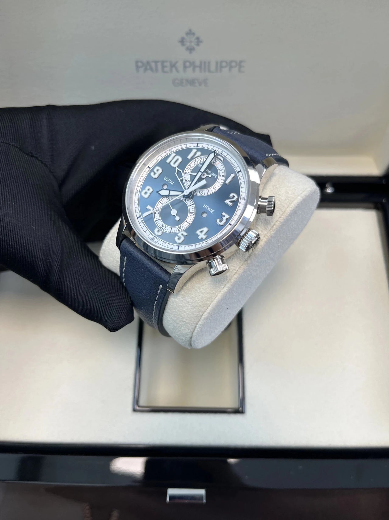 Patek Philippe Calatrava Pilot Travel Time Chronograph (Ref 5924G - 001) - WatchesOff5thWatch