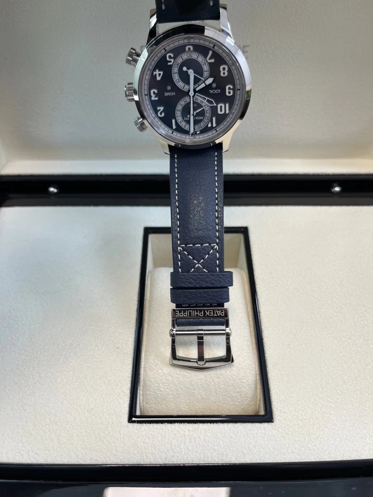 Patek Philippe Calatrava Pilot Travel Time Chronograph (Ref 5924G - 001) - WatchesOff5thWatch