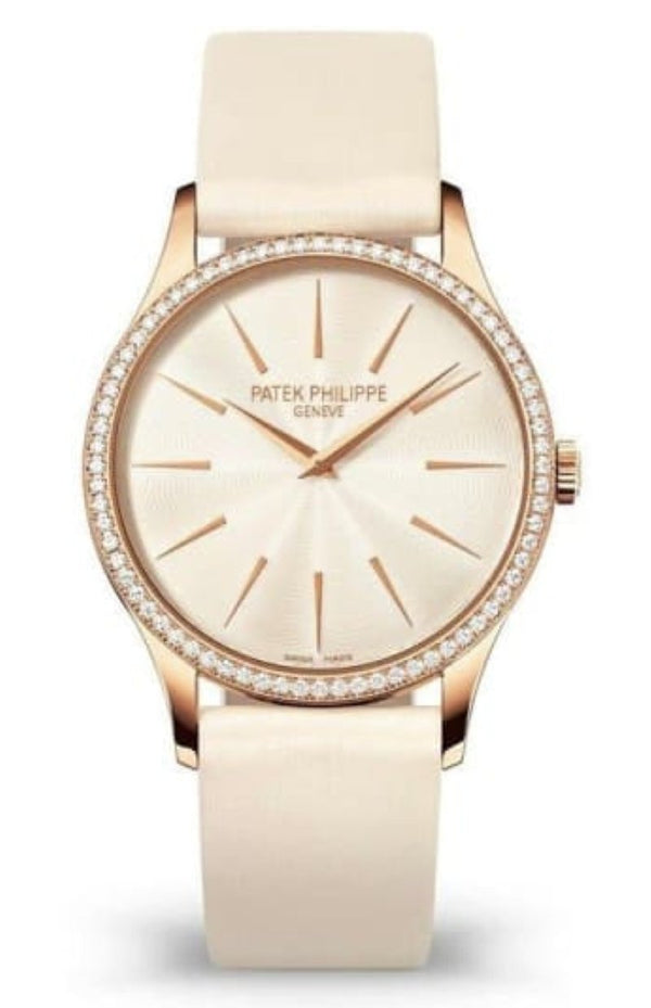Patek Philippe Calatrava Rose Gold Cream Dial 4897R - 010 Watch Only - WatchesOff5thWatch