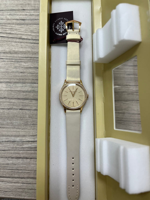 Patek Philippe Calatrava Rose Gold Cream Dial 4897R - 010 Watch Only - WatchesOff5thWatch