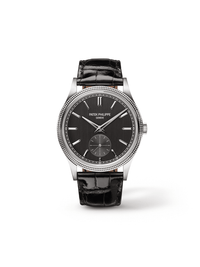 Thumbnail for Patek Philippe Calatrava White Gold 39mm Silvery - Black Dial 6119G - 001 - WatchesOff5thWatch