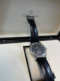 Thumbnail for Patek Philippe Calatrava White Gold 39mm Silvery - Black Dial 6119G - 001 - WatchesOff5thWatch
