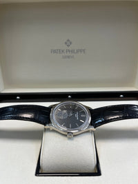 Thumbnail for Patek Philippe Calatrava White Gold 39mm Silvery - Black Dial 6119G - 001 - WatchesOff5thWatch