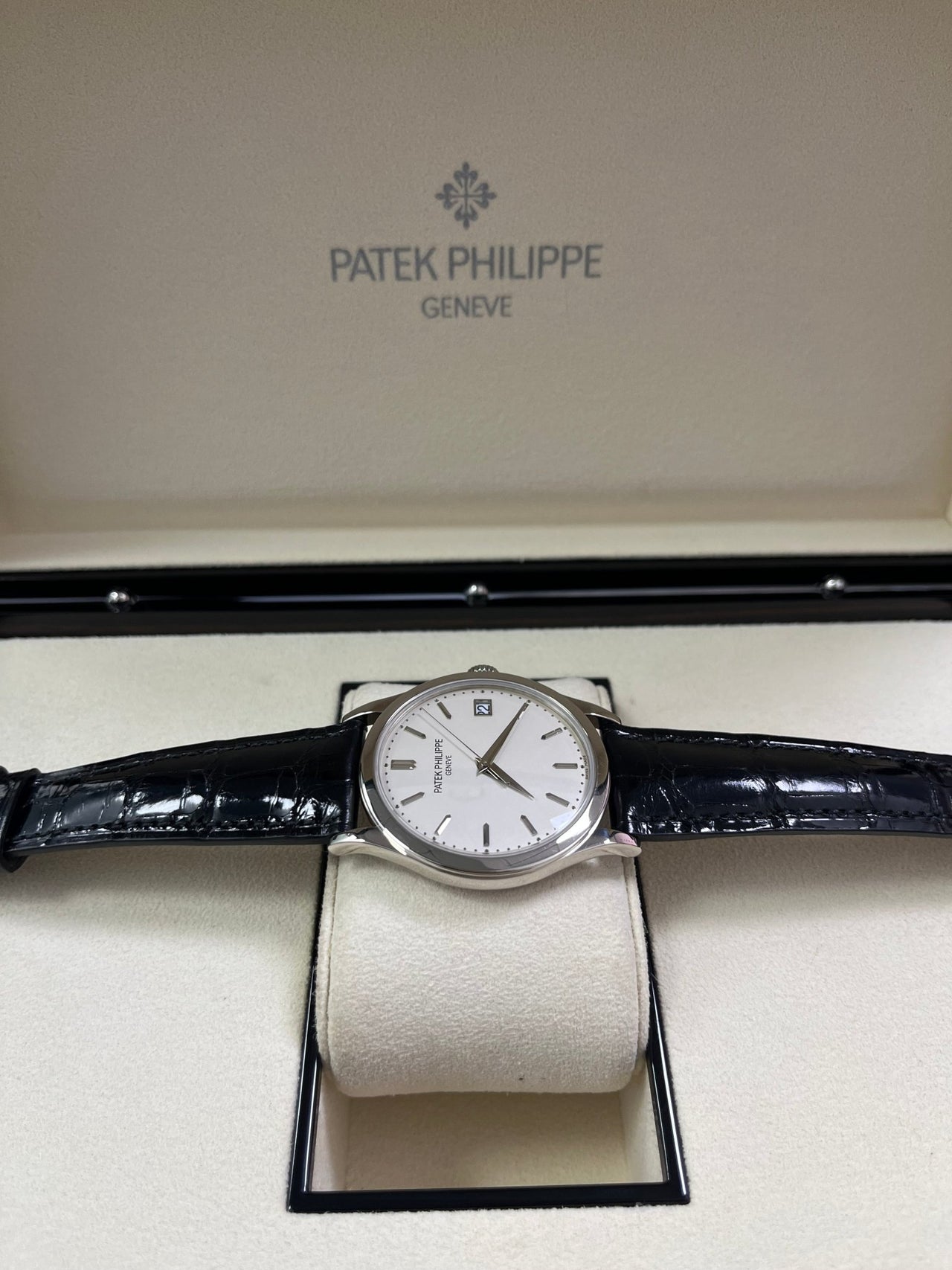 Patek Philippe Calatrava White Gold 5296G - 010 - WatchesOff5thWatch