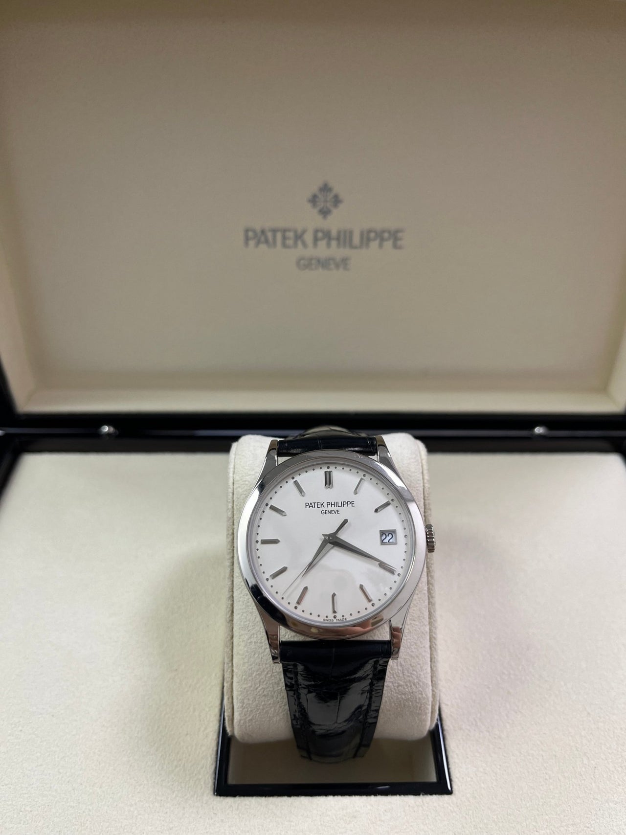 Patek Philippe Calatrava White Gold 5296G - 010 - WatchesOff5thWatch