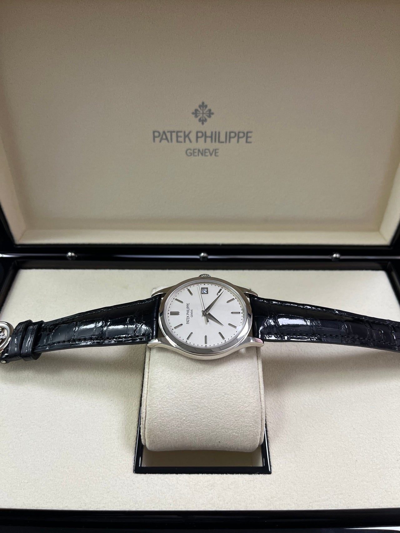 Patek Philippe Calatrava White Gold 5296G - 010 - WatchesOff5thWatch