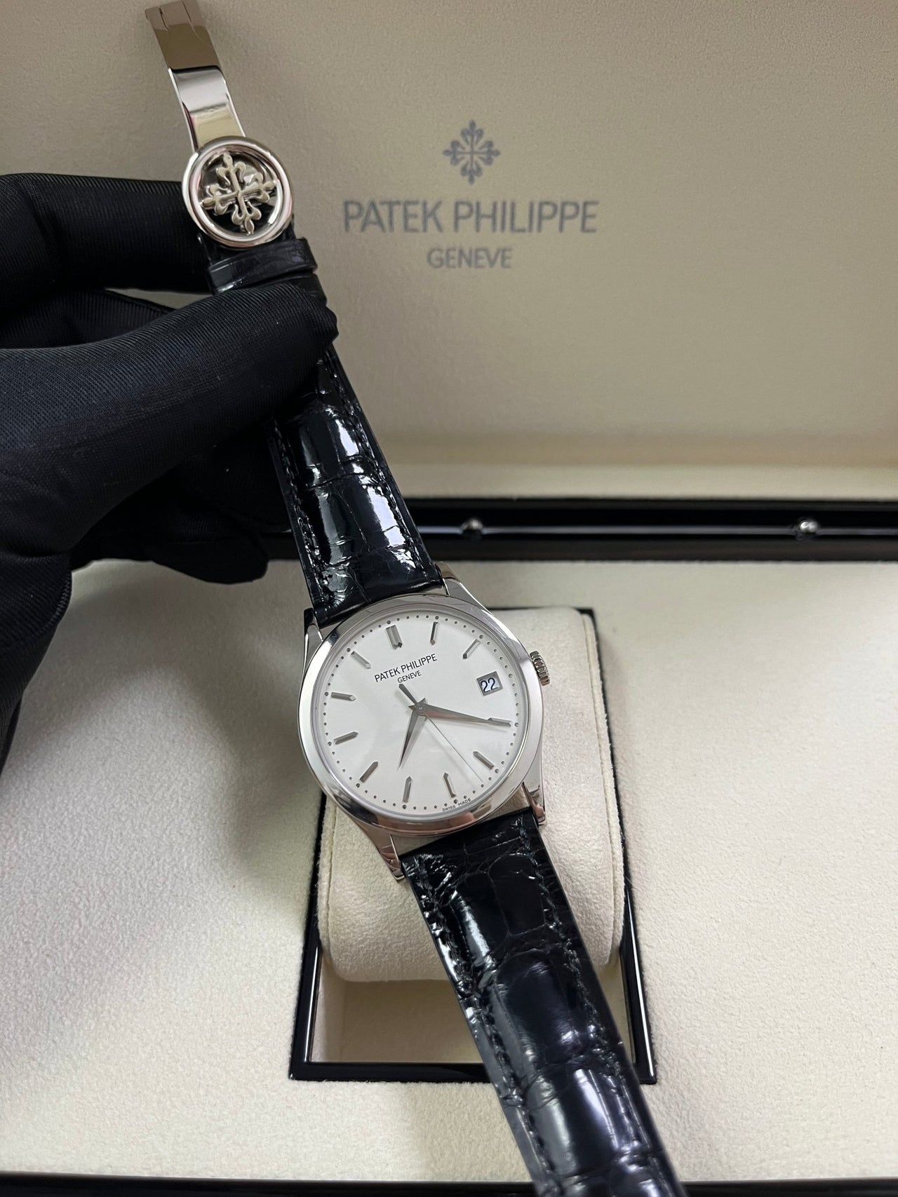 Patek Philippe Calatrava White Gold 5296G - 010 - WatchesOff5thWatch