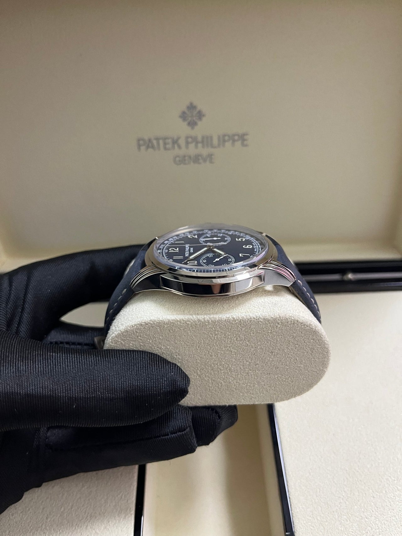 Patek Philippe Complications 41mm White Gold Calfskin Strap 5172G - 001 - WatchesOff5th