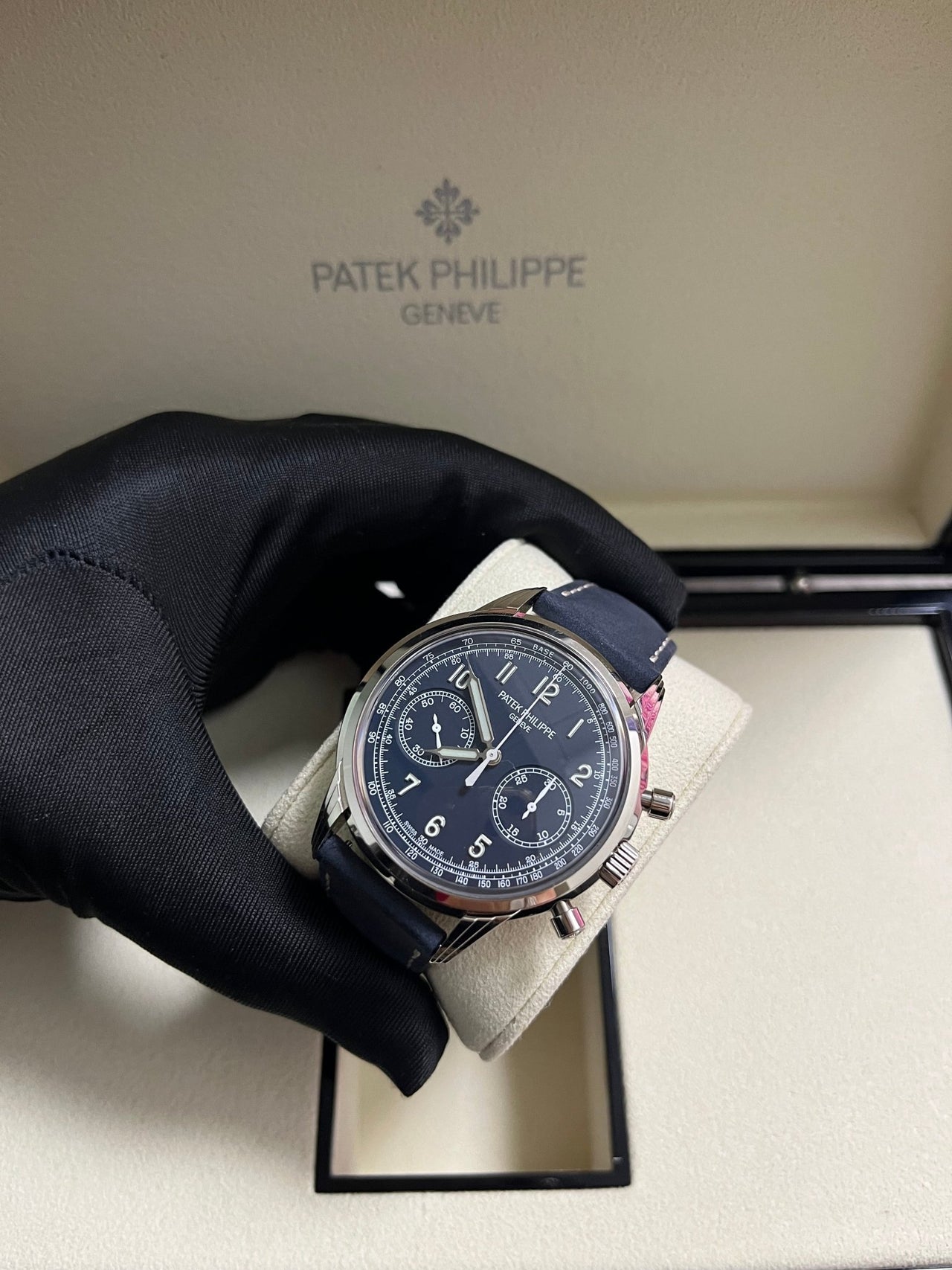 Patek Philippe Complications 41mm White Gold Calfskin Strap 5172G - 001 - WatchesOff5th