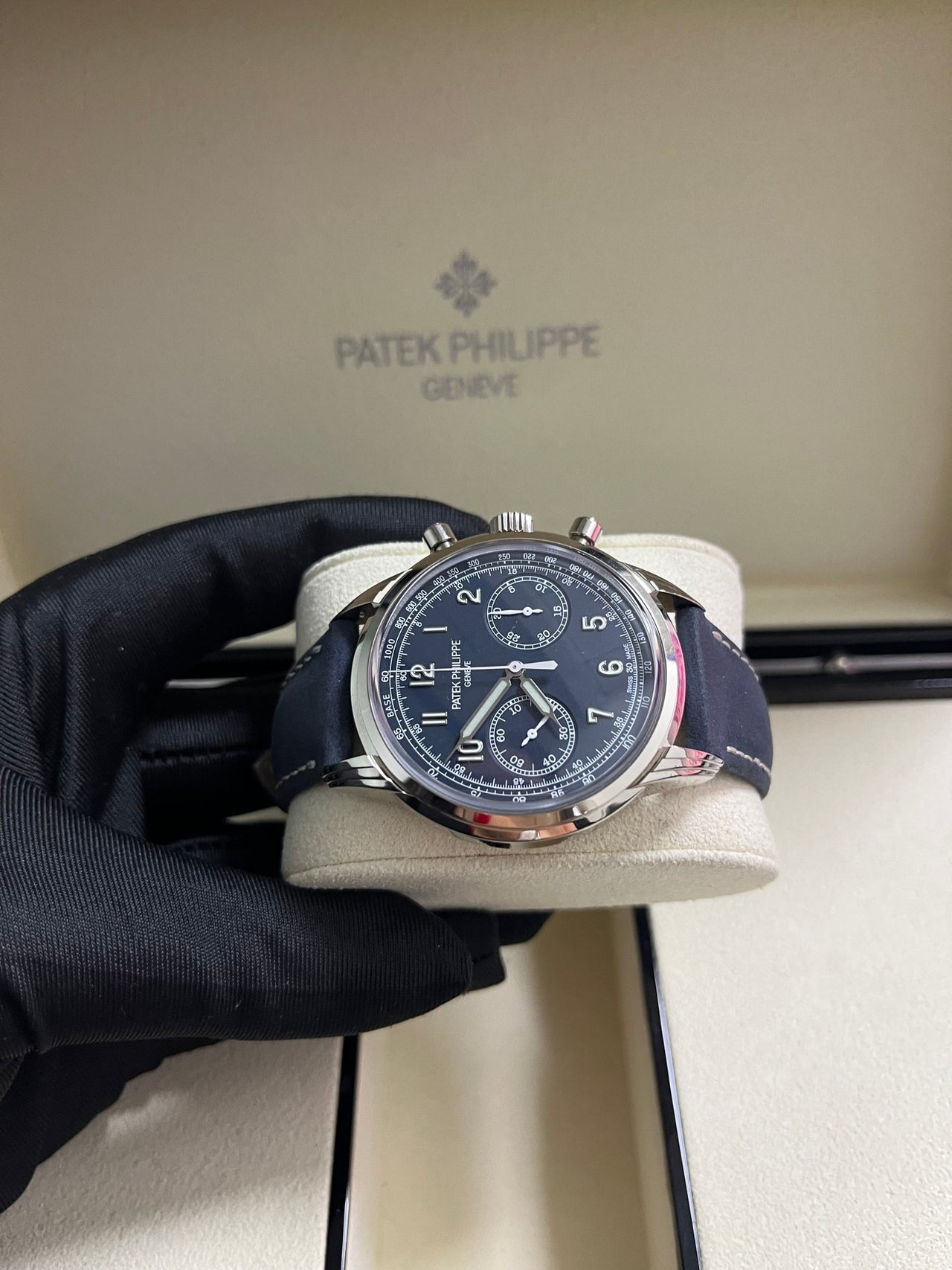 Patek Philippe Complications 41mm White Gold Calfskin Strap 5172G - 001 - WatchesOff5th