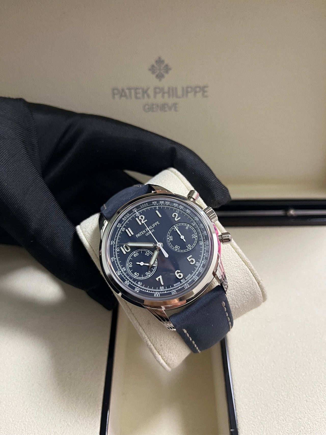 Patek Philippe Complications 41mm White Gold Calfskin Strap 5172G - 001 - WatchesOff5th