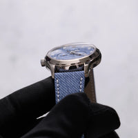 Thumbnail for Patek Philippe Complications Annual Calendar 38mm 18K White Gold Blue Grey Dial Fixed Bezel (Ref 4946G-001) - WatchesOff5thWatch