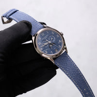 Thumbnail for Patek Philippe Complications Annual Calendar 38mm 18K White Gold Blue Grey Dial Fixed Bezel (Ref 4946G-001) - WatchesOff5thWatch