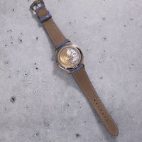 Thumbnail for Patek Philippe Complications Annual Calendar 38mm 18K White Gold Blue Grey Dial Fixed Bezel (Ref 4946G-001) - WatchesOff5thWatch