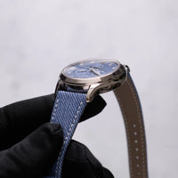 Thumbnail for Patek Philippe Complications Annual Calendar 38mm 18K White Gold Blue Grey Dial Fixed Bezel (Ref 4946G-001) - WatchesOff5thWatch