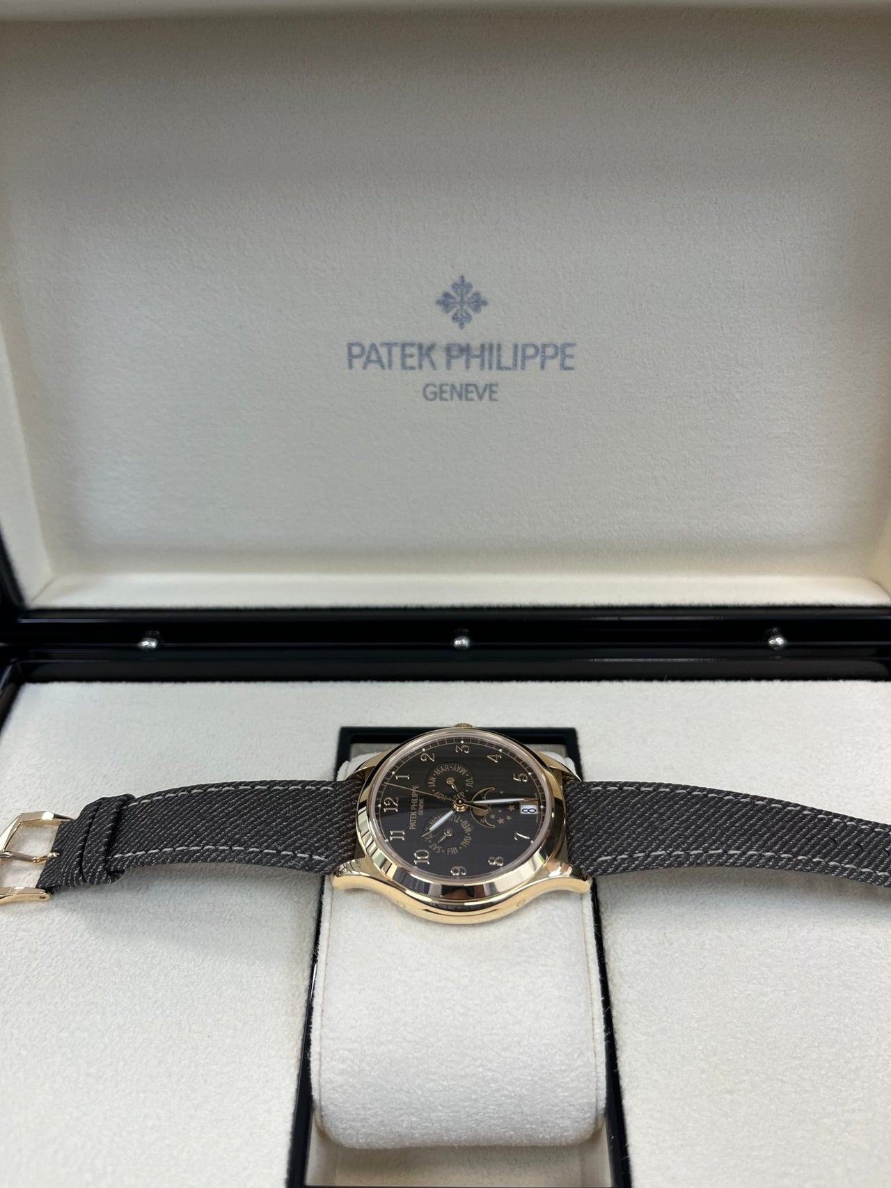 Patek Philippe Complications New 2025 Release 4946R - 001 Complications Chestnut Dial Rose Gold - WatchesOff5thWatch