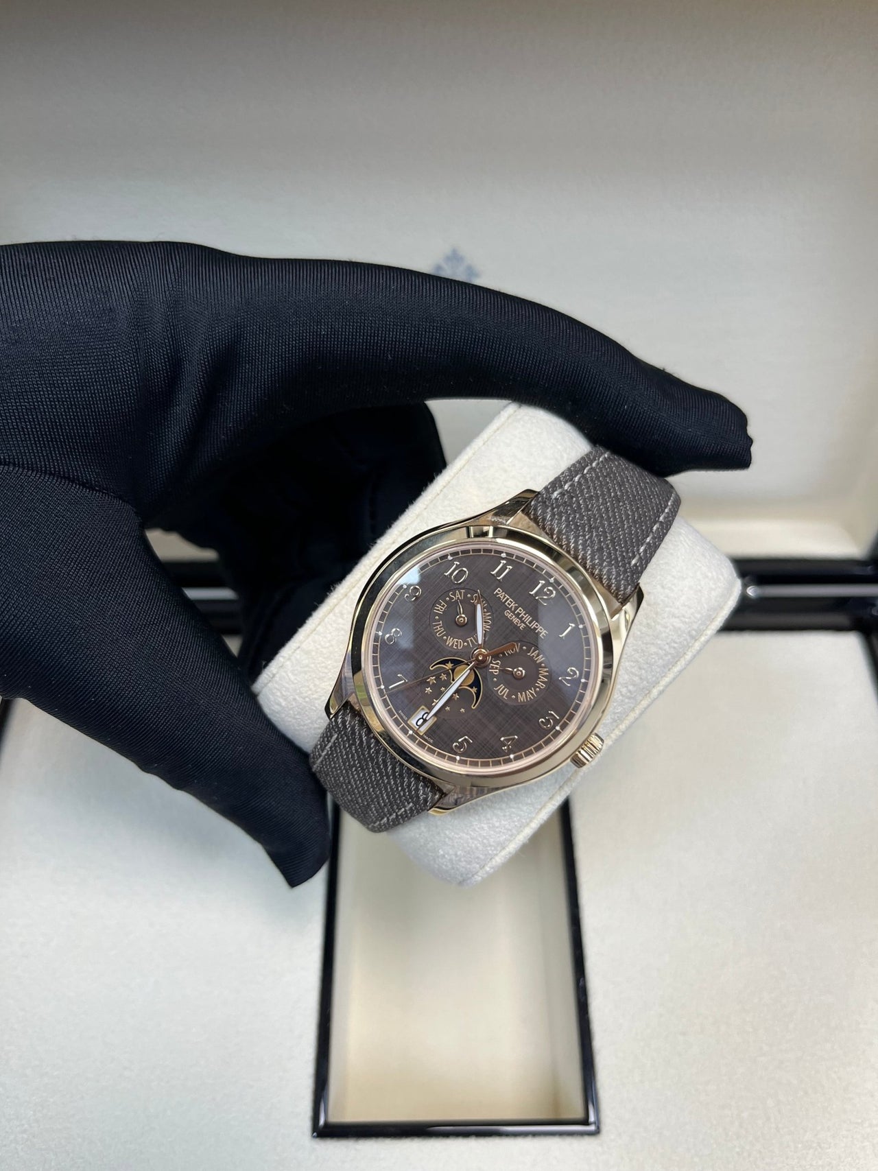 Patek Philippe Complications New 2025 Release 4946R - 001 Complications Chestnut Dial Rose Gold - WatchesOff5thWatch