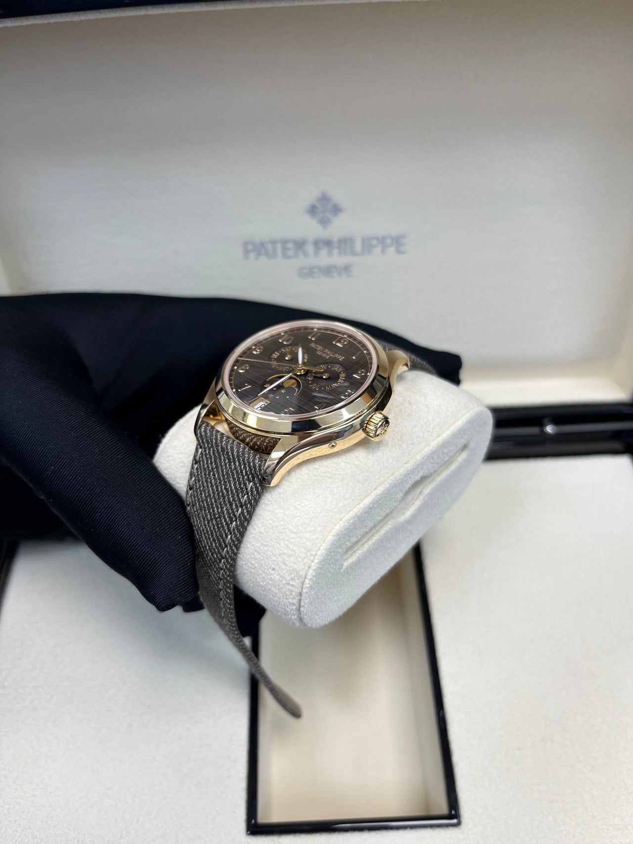 Patek Philippe Complications New 2025 Release 4946R - 001 Complications Chestnut Dial Rose Gold - WatchesOff5thWatch
