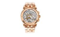 Thumbnail for Patek Philippe Grand Complications Perpetual Calendar Chronograph 41mm 18K Rose Gold Sunburst Ebony Black Dial Rose Gold Bracelet (Ref 5270/1R-001) - WatchesOff5thWatch