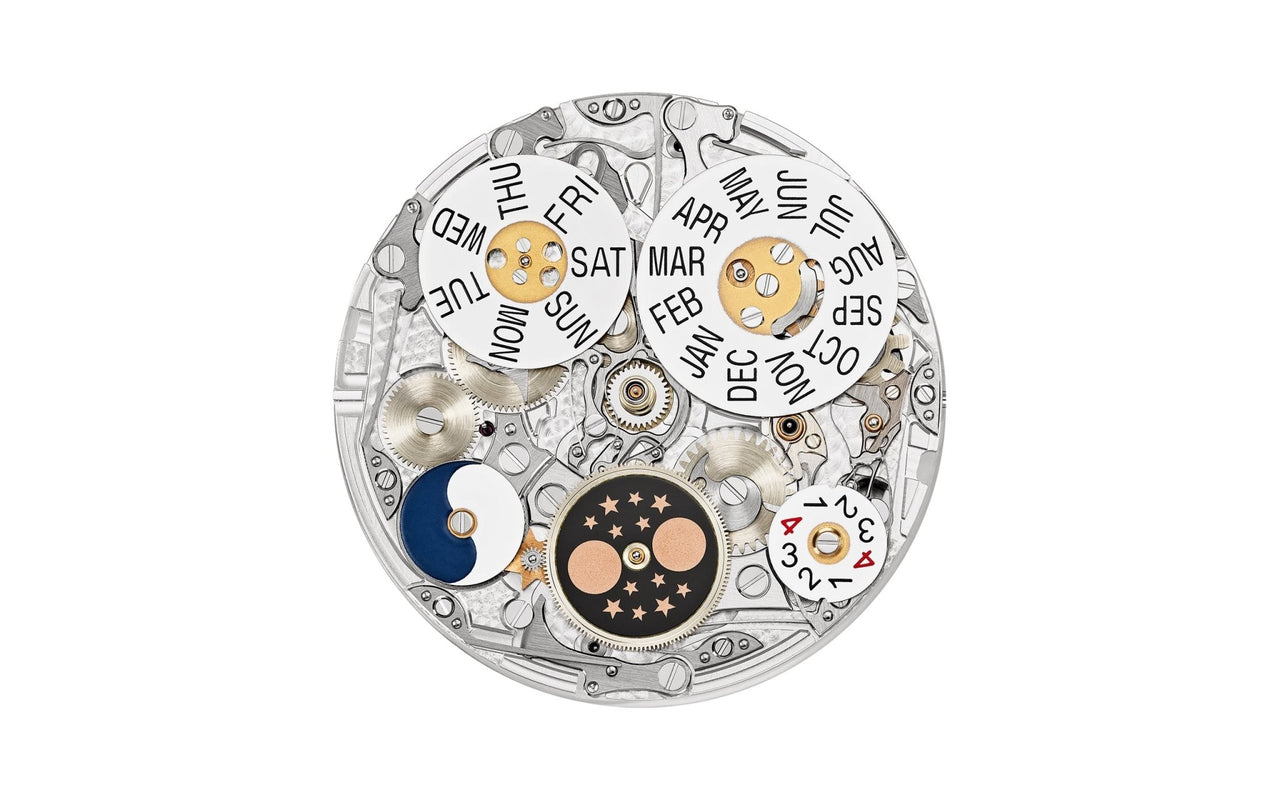 Patek Philippe Grand Complications Perpetual Calendar Chronograph 41mm 18K Rose Gold Sunburst Ebony Black Dial Rose Gold Bracelet (Ref 5270/1R-001) - WatchesOff5thWatch