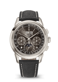 Thumbnail for Patek Philippe Grand Complications Perpetual Calendar Chronograph 41mm Platinum Charcoal Gray Lacquered Dial (Ref 5270P-015) - WatchesOff5thWatch