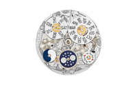 Thumbnail for Patek Philippe Grand Complications Perpetual Calendar Chronograph 41mm Platinum Lacquered Red Dial Ruby Bezel (Ref 5271/12P-010) - WatchesOff5thWatch