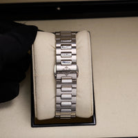 Thumbnail for Patek Philippe Nautilus 35.2mm Stainless Steel Blue TIFFANY Dial Fixed Bezel Steel Bracelet (Ref 7118/1A-001) - WatchesOff5thWatch