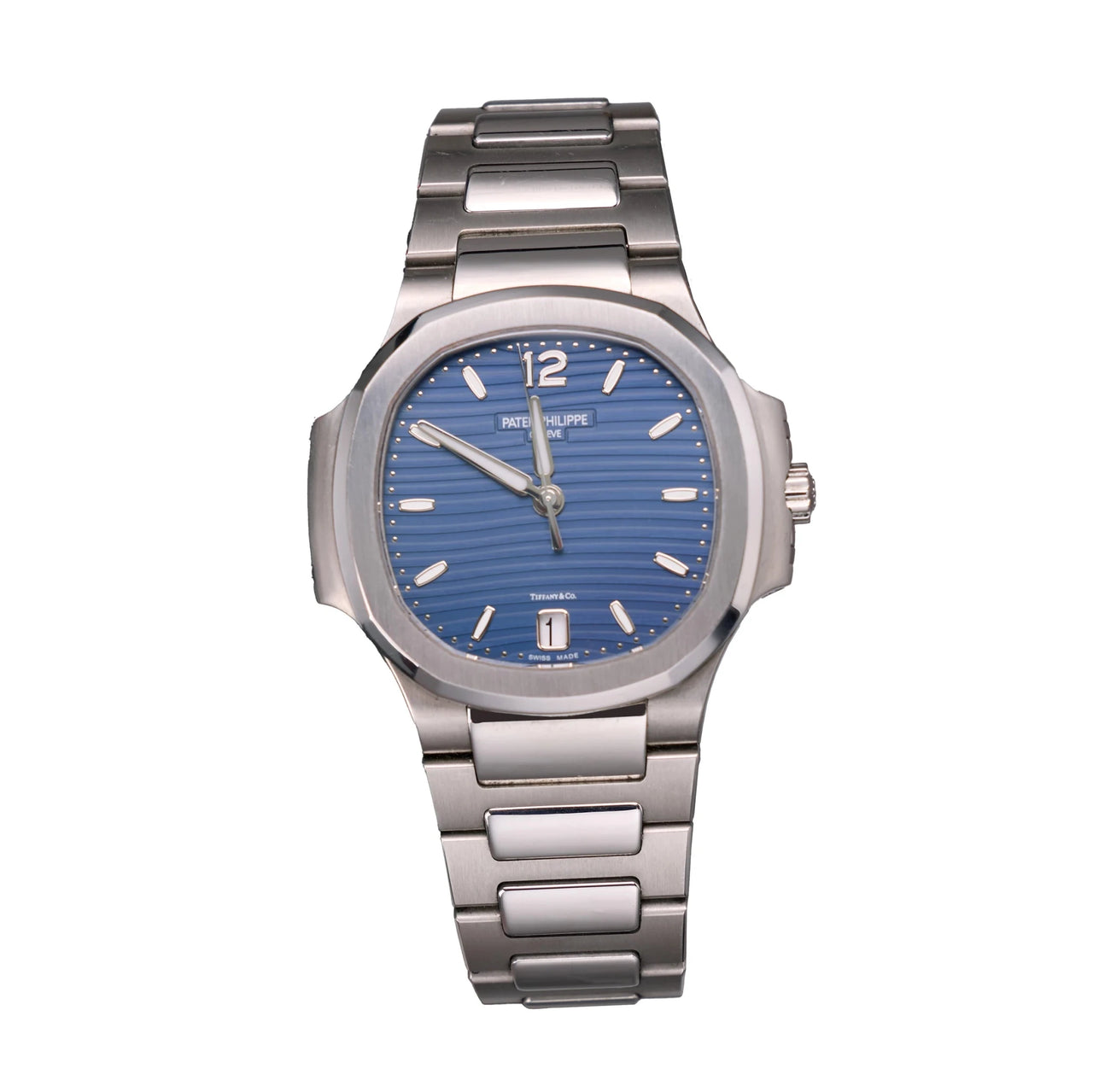 Patek Philippe Nautilus 7118/1A-001 stainless steel with blue Tiffany dial