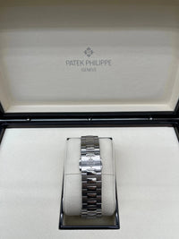 Thumbnail for Patek Philippe Nautilus 40 mm Steel Nautilus Travel Time Chronograph Blue Dial 5990/1A - 011 - WatchesOff5thWatch