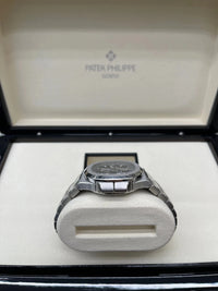 Thumbnail for Patek Philippe Nautilus 40 mm Steel Nautilus Travel Time Chronograph Blue Dial 5990/1A - 011 - WatchesOff5thWatch