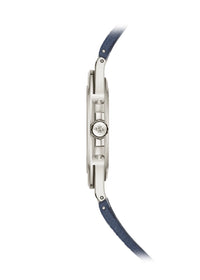 Thumbnail for Patek Philippe Nautilus 50th Anniversary 41mm 18K White Gold Sunburst Blue Embossed Dial Baguette Diamond Hour Markers (Ref 5810G-001) - WatchesOff5thWatch