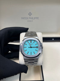 Thumbnail for Patek Philippe Nautilus 5711/1A - 018 'Tiffany & Co.' Blue Dial - WatchesOff5thWatch