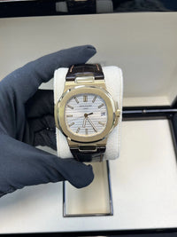Thumbnail for Patek Philippe Nautilus 5711J - 001 Nautilus 18K Yellow Gold White Index Dial - WatchesOff5thWatch