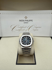Thumbnail for Patek Philippe Nautilus Annual Calendar Stainless Steel with Blue Dial/ Moon Phase (Ref5726/1A - 014) - WatchesOff5thWatch
