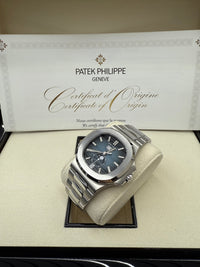 Thumbnail for Patek Philippe Nautilus Annual Calendar Stainless Steel with Blue Dial/ Moon Phase (Ref5726/1A - 014) - WatchesOff5thWatch