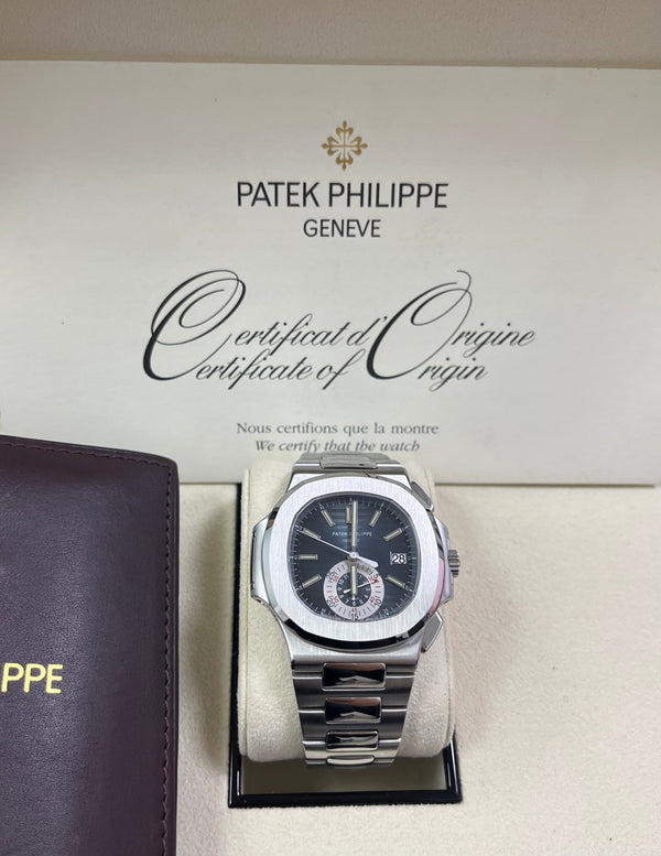 Patek Philippe Nautilus Chronograph REF 5980/1A - 001 - WatchesOff5th