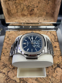 Thumbnail for Patek Philippe Nautilus Chronograph White Gold Blue Dial 44mm Reference # 5976 - WatchesOff5thWatch