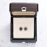 Thumbnail for Patek Philippe Nautilus Cufflinks 18K White Gold Blue Dial - WatchesOff5thCufflinks