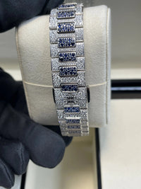 Thumbnail for Patek Philippe Nautilus Haute Joaillerie White Gold Diamond & Sapphire 7118/1451G - 001 - WatchesOff5thWatch