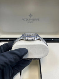 Thumbnail for Patek Philippe Nautilus Haute Joaillerie White Gold Diamond & Sapphire 7118/1451G - 001 - WatchesOff5thWatch