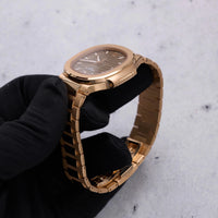 Thumbnail for Patek Philippe Nautilus Ladies Automatic - 35.2 mm - Rose Gold - Golden Brown Opaline Dial 7118/1R-010 - WatchesOff5thWatch