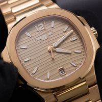 Thumbnail for Patek Philippe Nautilus Ladies Automatic - 35.2 mm - Rose Gold - Golden Brown Opaline Dial 7118/1R-010 - WatchesOff5thWatch