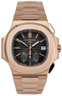 Thumbnail for Patek Philippe Nautilus Rose Gold/ Black Gradient Dial (Ref#5980/1R - 001) - WatchesOff5thWatch