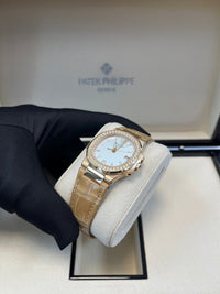 Thumbnail for Patek Philippe Nautilus Rose Gold Nautilus Quartz 32mm 7010R - 011 - WatchesOff5th